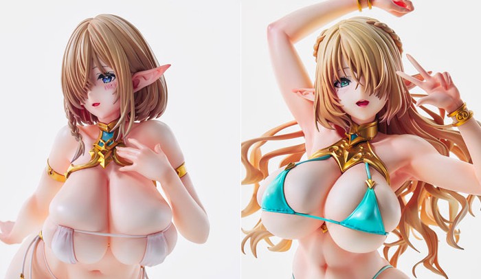 【新作予約】エルフ村 第5村人ククル/第8村人セシル 沐浴着ver. ヴェルテクス フィギュアが予約開始！ 0124hobby-VER-PT